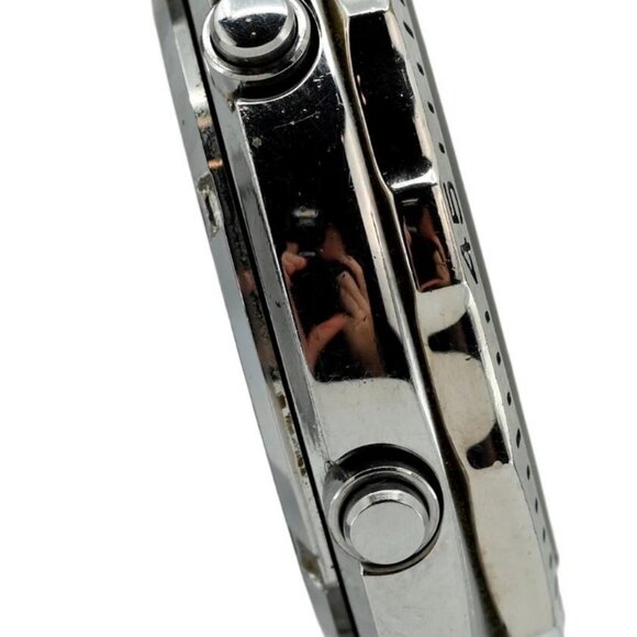 Rare 1998 Men's Seiko Chronograph Alarm Yellow Nagono Olympics Watch 7T32-7C70! - Picture 5 of 9